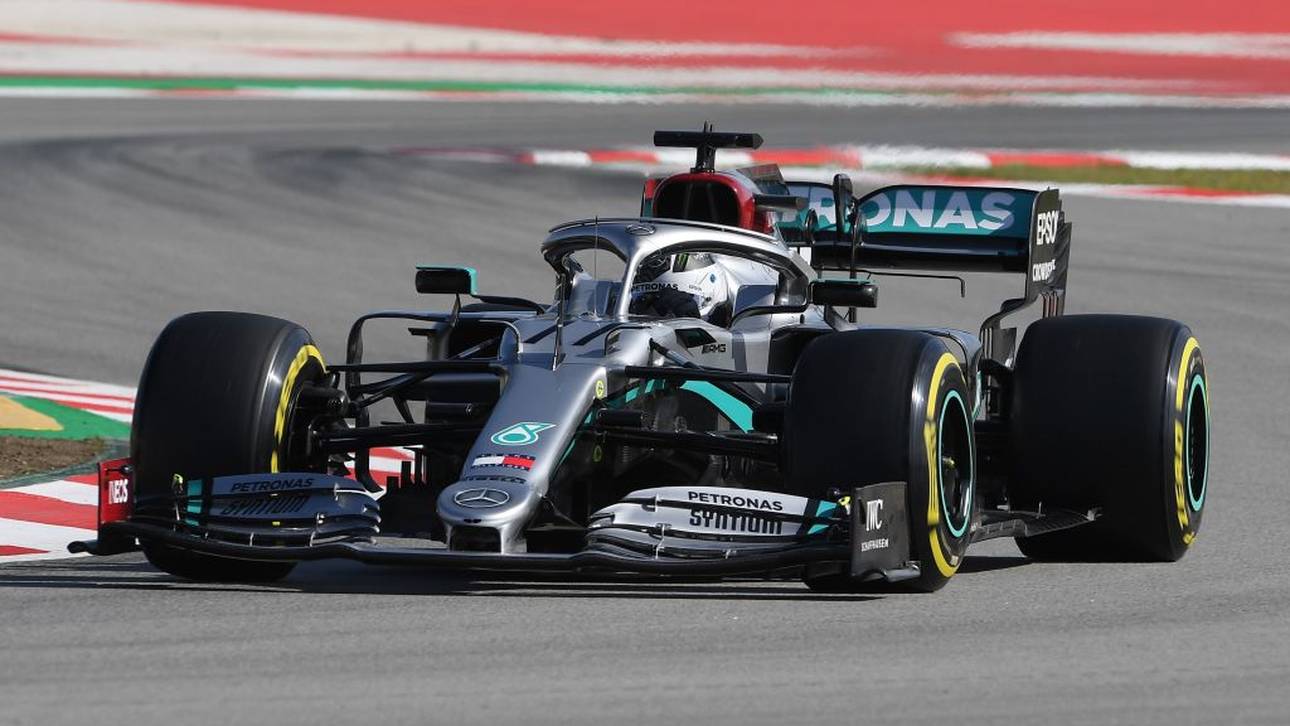 Bottas dominiert letzten Test-Tag
