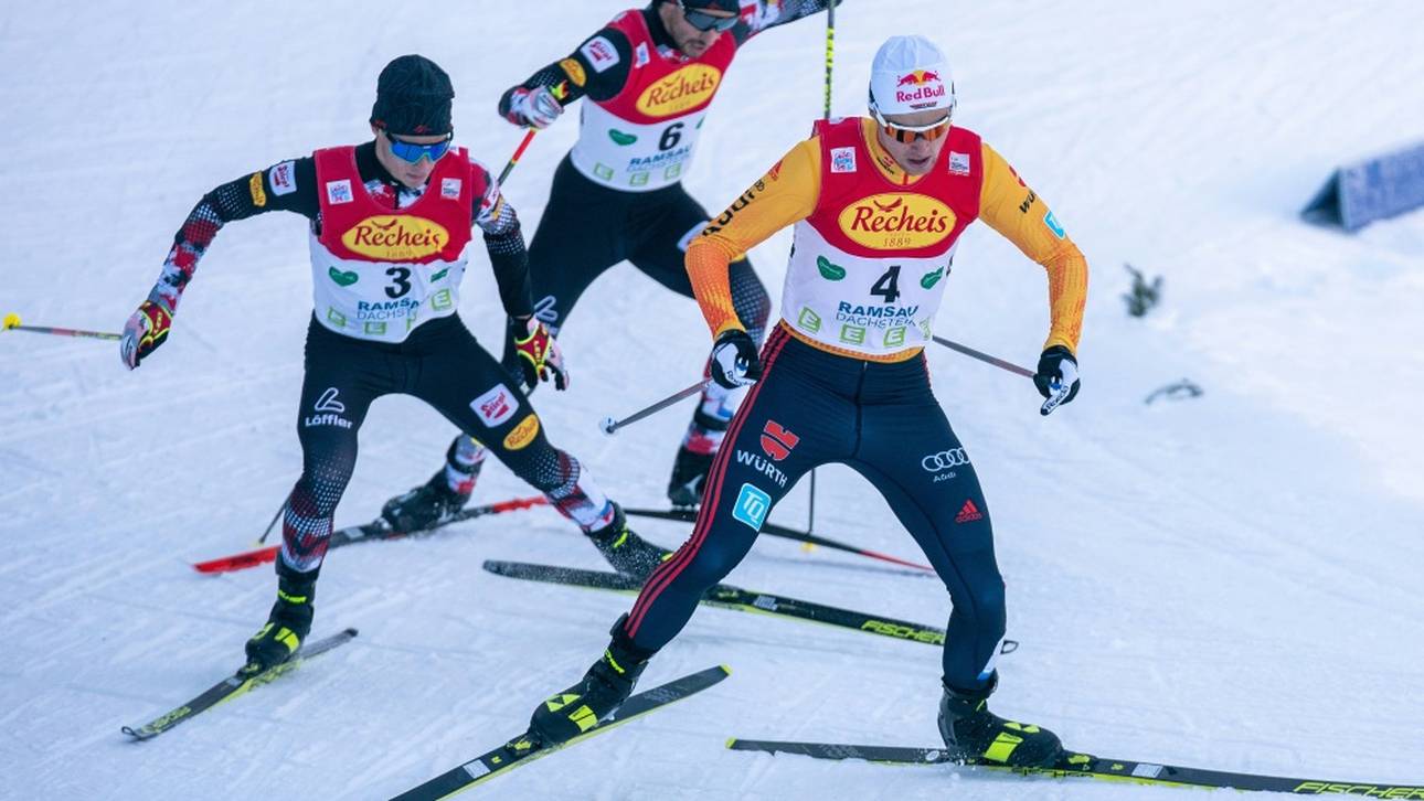 Kombination: Geiger in Lauerstellung – Riiber führt