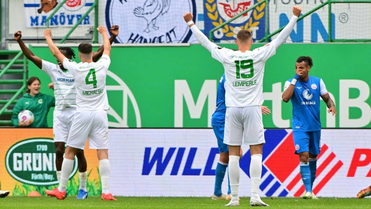 Fürth profitiert von Hansas Eigentor