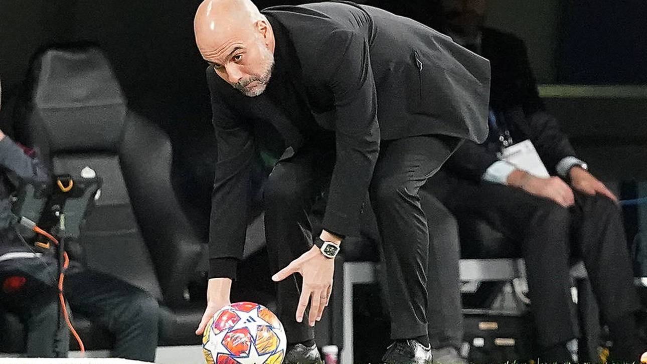 Guardiola mit Millionen-Accessoire