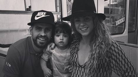 Bald sind Gerard Pique, Shakira und Sohnemann Milan zu viert unterwegs.