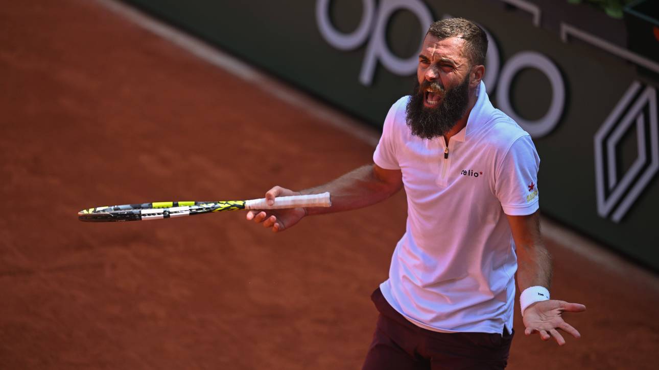 Benoit Paire gilt als einer der emotionalsten Spieler auf der ATP-Tour