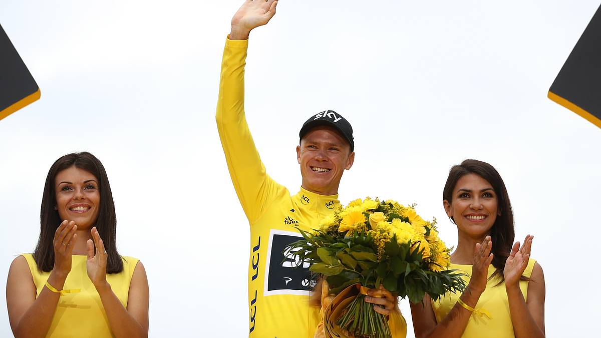 GELBES TRIKOT - CHRISTOPHER FROOME (33/ Team Sky): DER Topfavorit schlechthin. Gewann die Tour bereits vier Mal (2013, 2015, 2016, 2017). Mit seinem fünften Sieg kann er bei der Tour Geschichte schreiben und zum Rekordgewinner-Quartett Jacques Anquetil, Eddy Merckx, Bernard Hinault und Miguel Indurain aufschließen