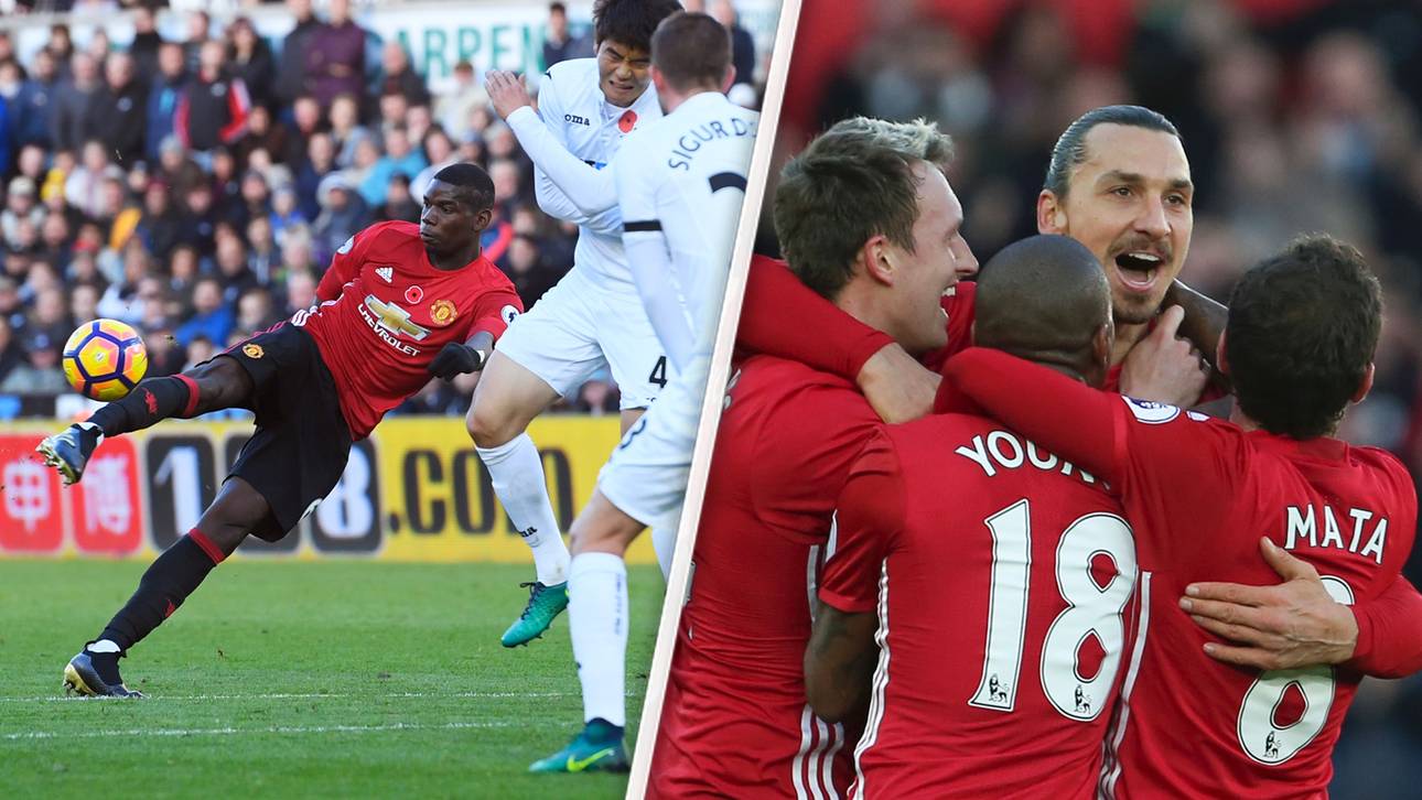 Video: Pogba schön, Ibra historisch