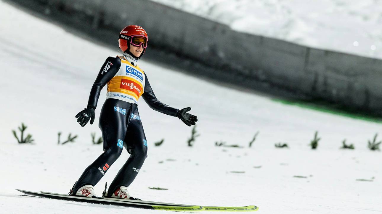 Schmid springt am Podest vorbei