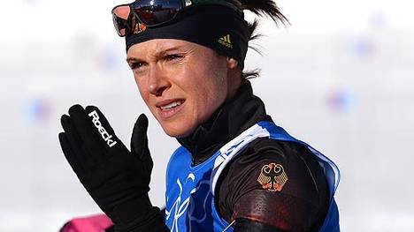 Evi Sachenbacher-Stehle wechselte 2012 vom Langlauf zum Biathlon
