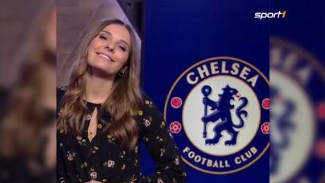 Olivia Buzaglo ist Moderatorin beim Klub-TV des FC Chelsea. Als ein Fan gegen Timo Werner hetzt, reagiert sie absolut richtig. 