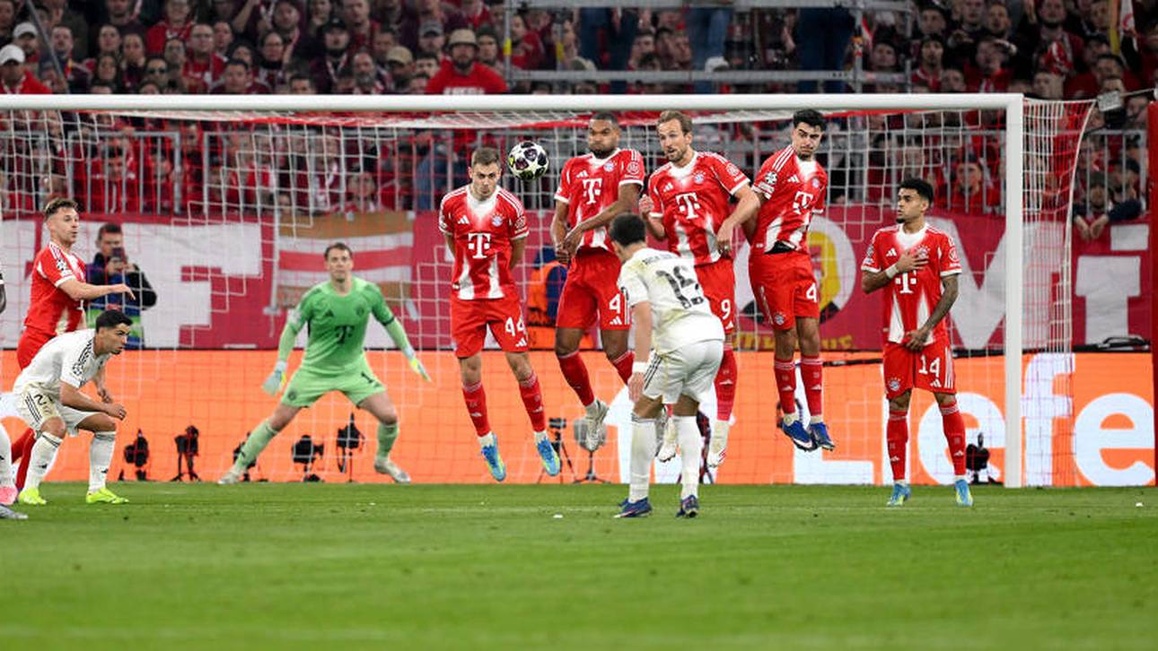 Arda Güler traf per Freistoß zum zwischenzeitlichen 2:1 für Real Madrid