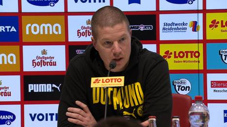 Mike Tullberg kehrt nach seinem Job als Interimstrainer von Borussia Dortmund wieder auf seine Position als U19-Cheftrainer zurück. Nach dem Sieg in Heidenheim fasst Tullberg seine Zeit als Interimstrainer zusammen. 