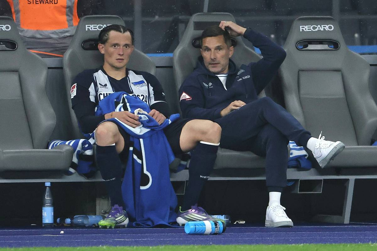 Hertha-Trainer ratlos: Wackelt er schon?