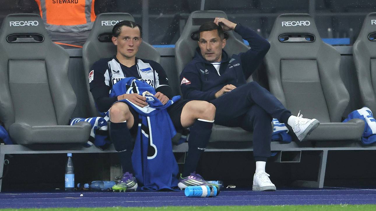 Wackelt Herthas Trainer schon?