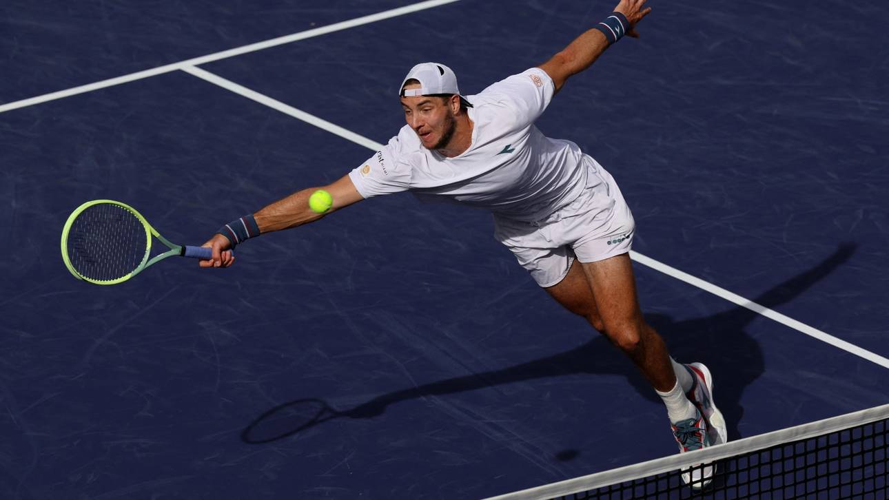 Tennis: Struff nach Sieg über Altmaier in der dritten Runde