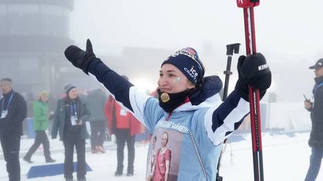 Ex-Biathlon-Star Marte Olsbu Røiseland schwebt im Mutterglück