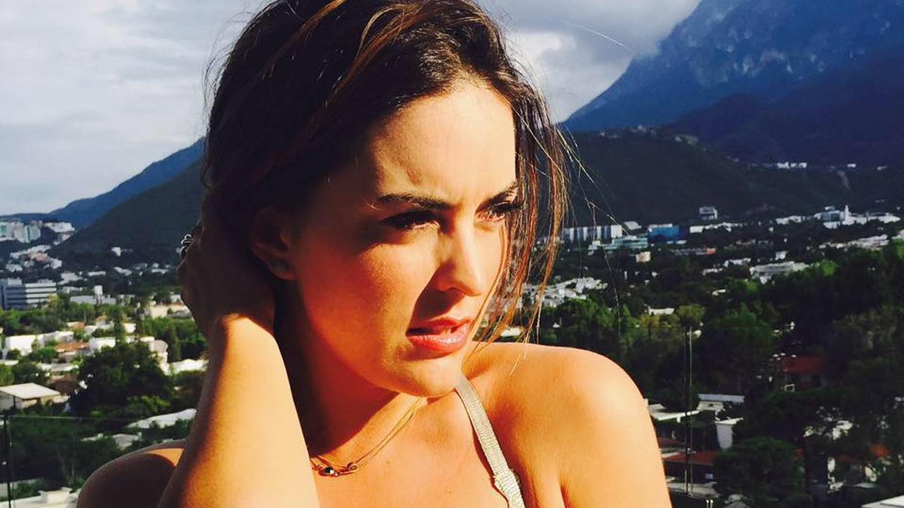Patricia Lopez de la Cerda vor einem traumhaften Ambiente