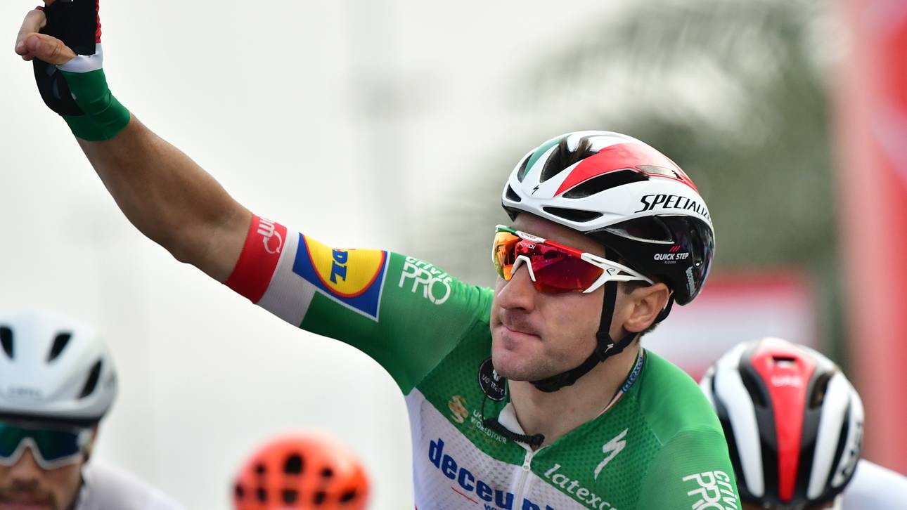 Viviani schlägt Sagan im Sprint