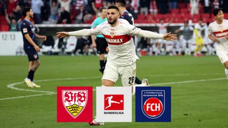 Achterbahnfahrt für den VfB Stuttgart: Im Derby gegen den 1. FC Heidenheim geben die Schwaben einen komfortablen Vorsprung her, freuen sich am Ende aber trotzdem.