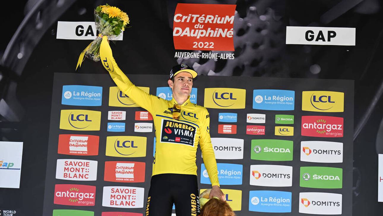 Radprofi van Aert vor Gesamtsieg