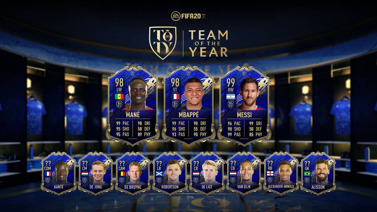 Das FIFA 20 TOTY ist da