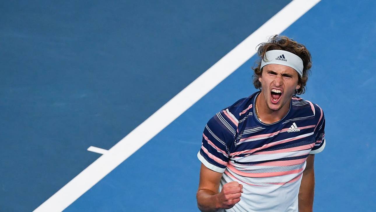 Zverev stürmt in Runde zwei