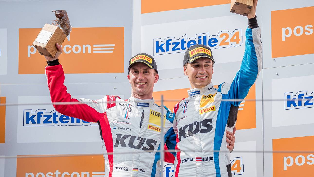 Im Vorjahr noch ein starkes Fahrer-Duo: (v.l.) Timo Bernhard und Klaus Bachler