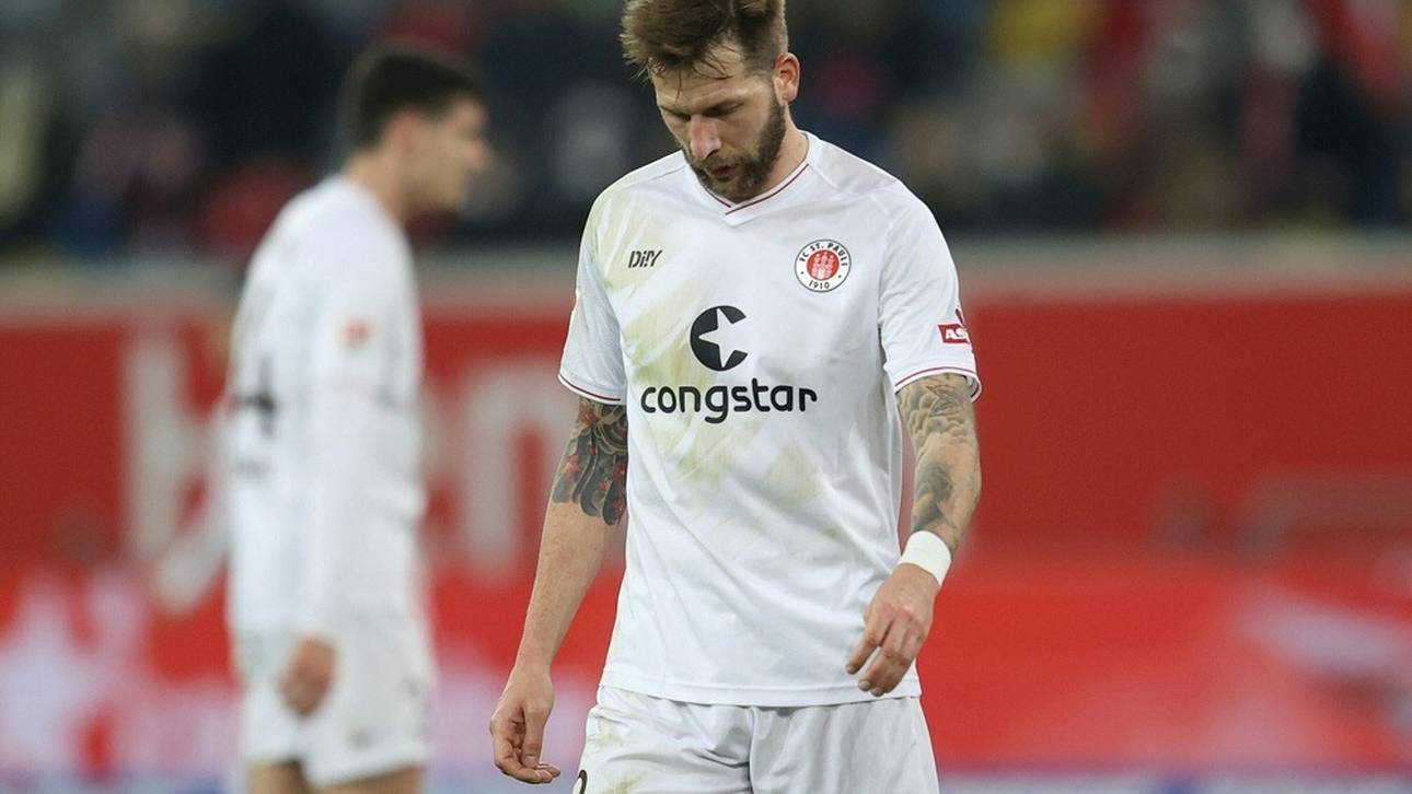 Heftiger Dämpfer für St. Pauli