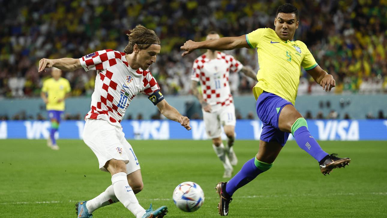 Modric-Trikottausch zur Halbzeit