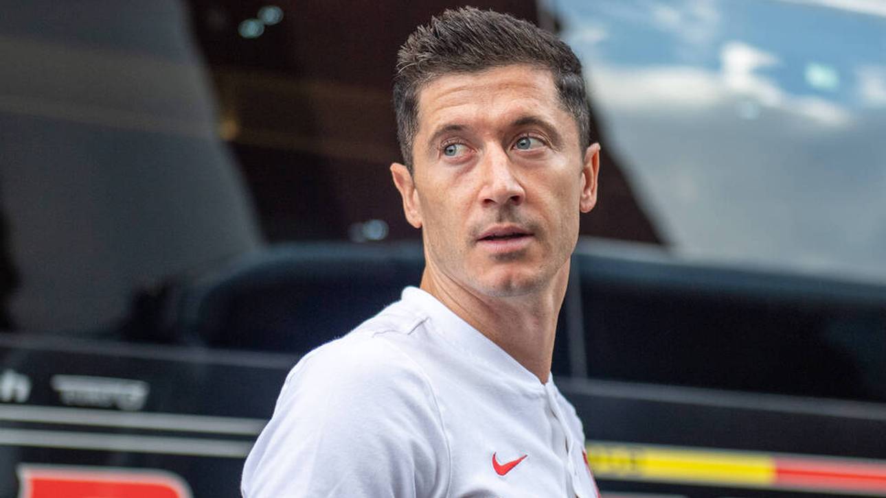 Lewandowski erscheint bei Bayern