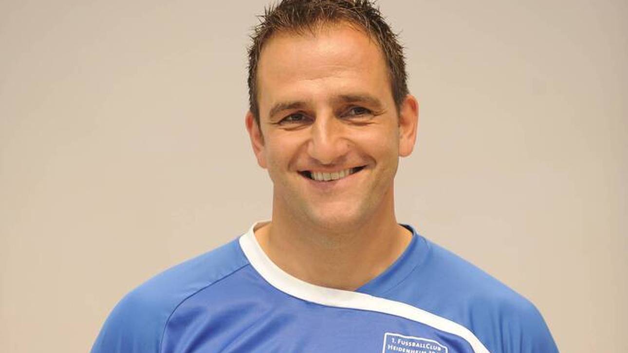 Frank Schmidt zu Beginn seiner Trainer-Zeit in Heidenheim