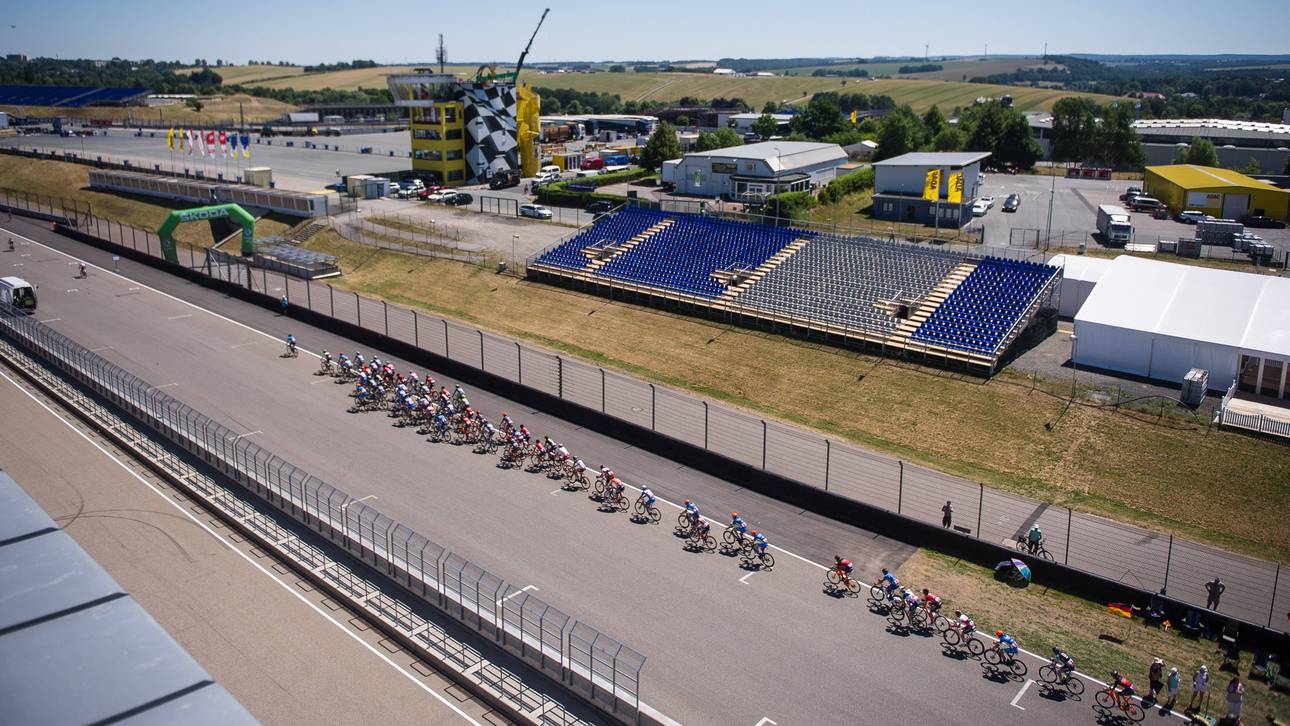 Erstes Radrennen nach Corona-Pause