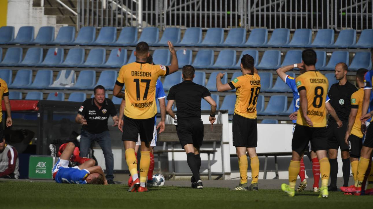 Dresden vor Aus: Löwe attackiert DFL