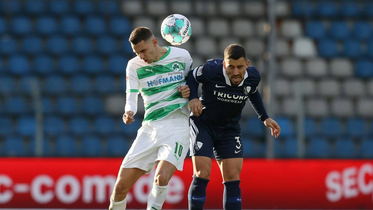 Sieg im Verfolgerduell in Bochum: Fürth marschiert weiter