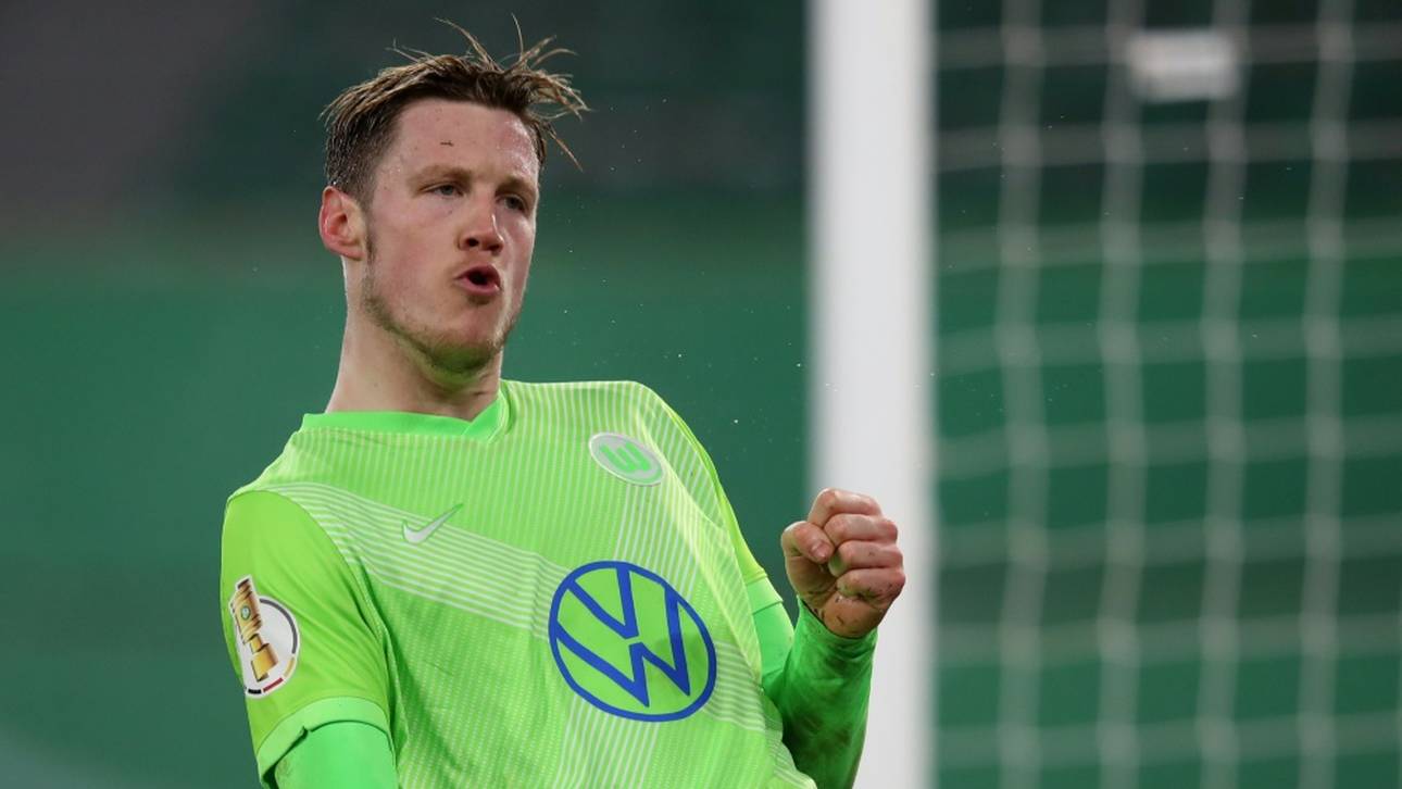 Weghorst schießt müde Wolfsburger ins Viertelfinale