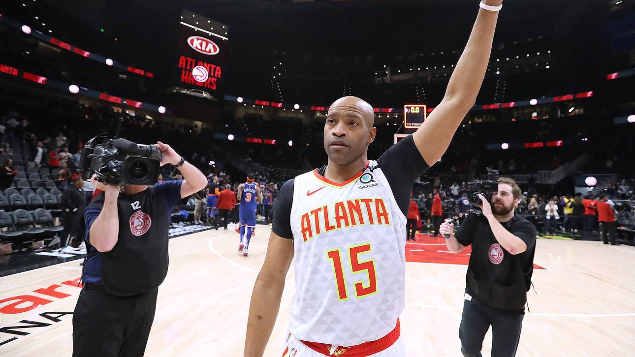 Vince Carter absolvierte am 11. März sein letztes NBA-Spiel