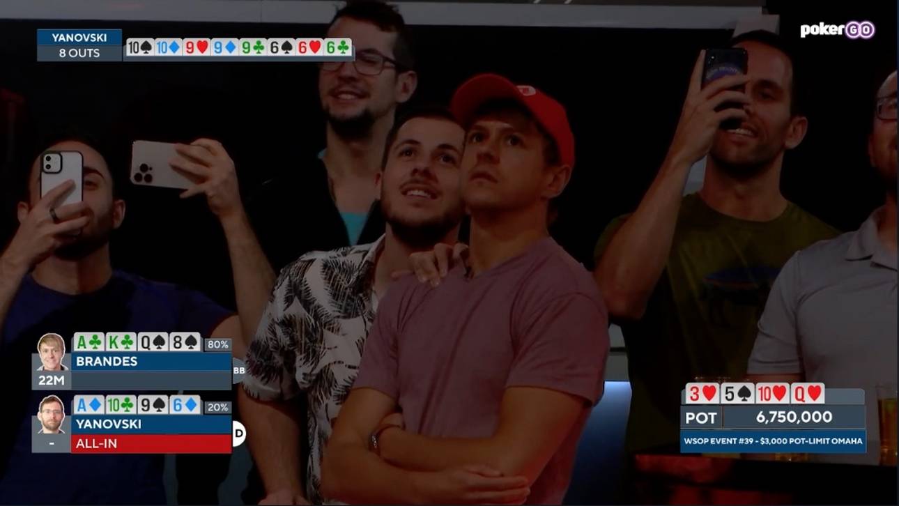 Brandes vor der letzten Karte