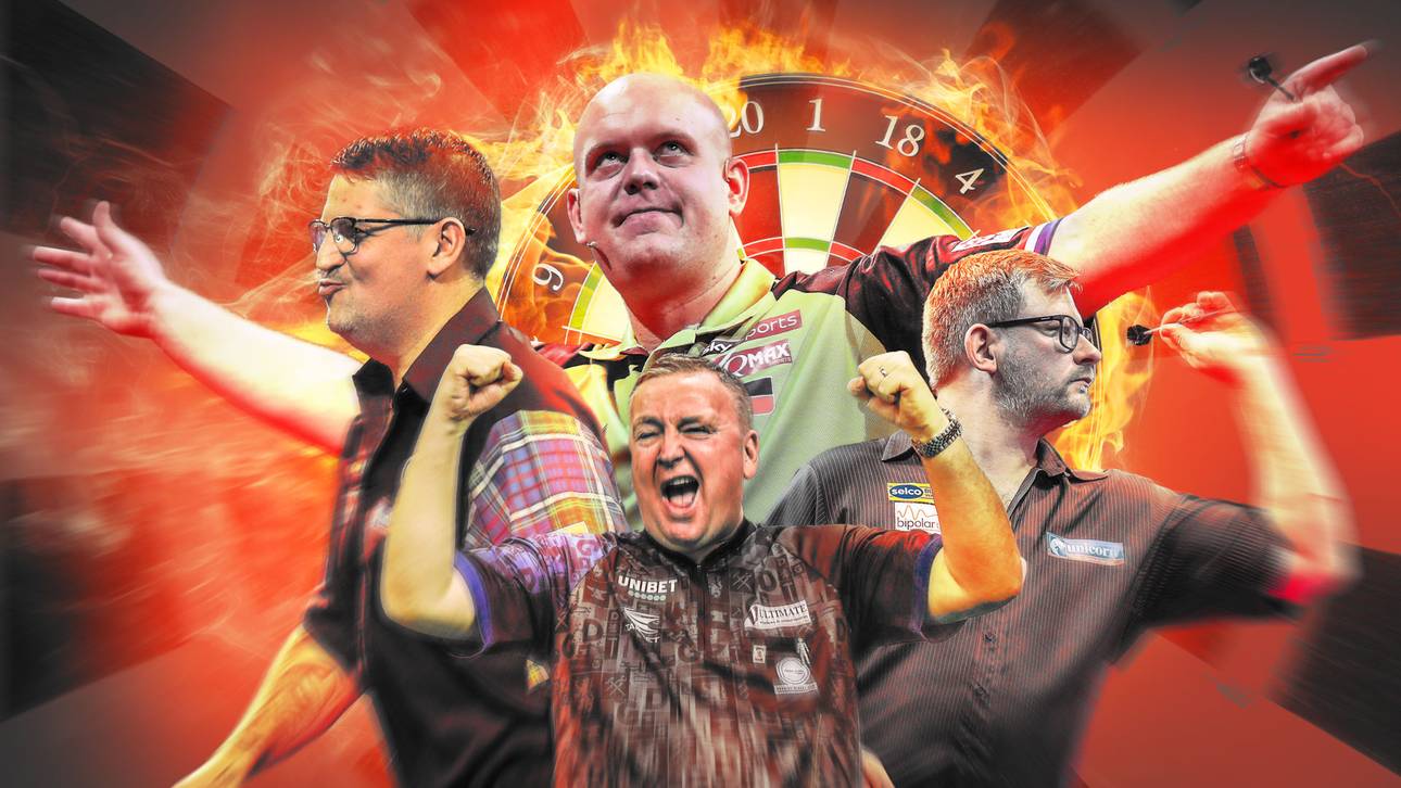 Das sind die Top-Stars der Darts-WM