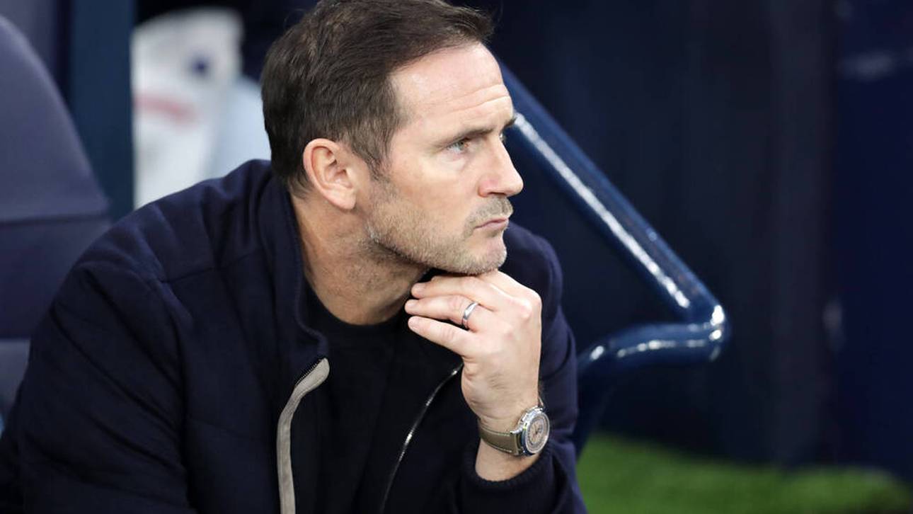 Frank Lampard steckt mit Everton im Abstiegskampf