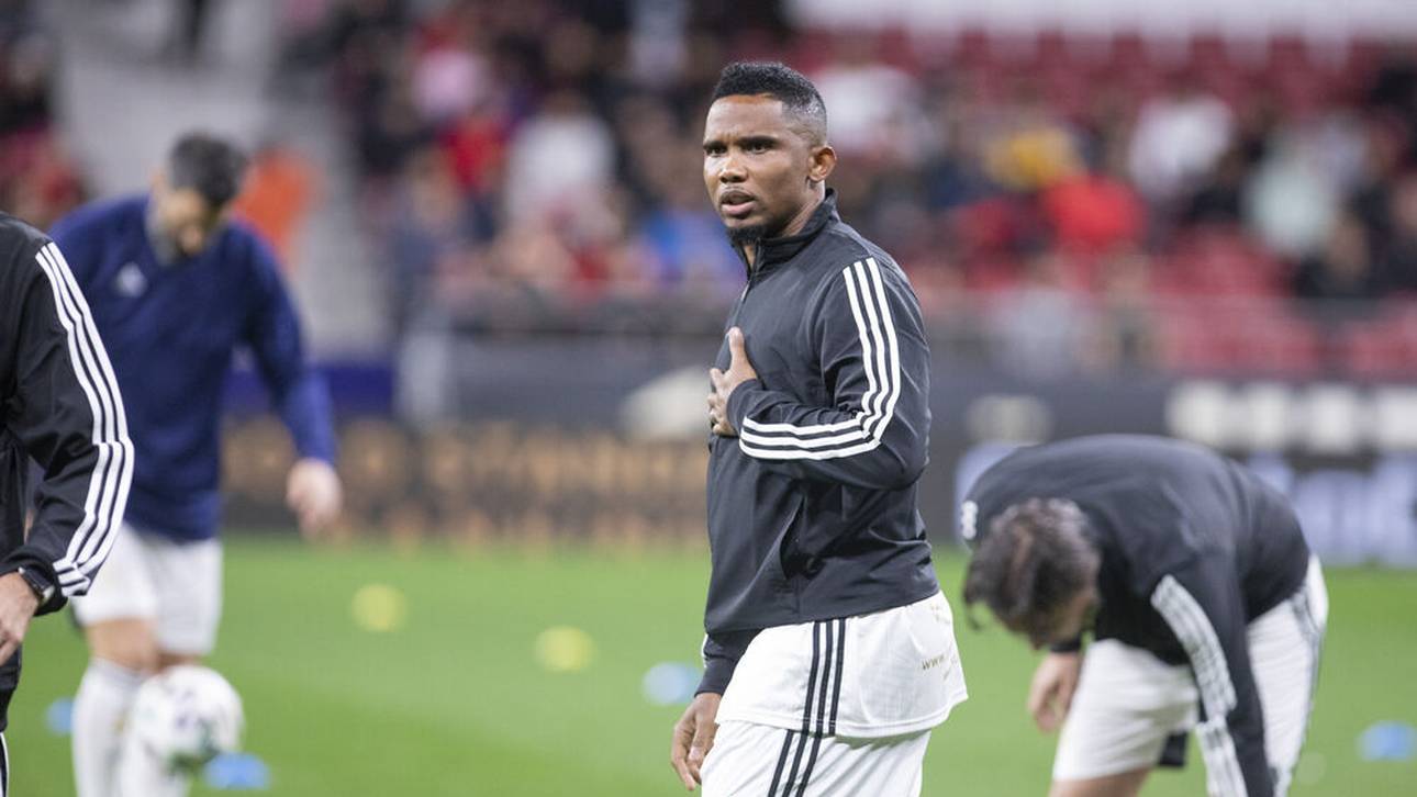 Eto’o nach Unfall im Krankenhaus