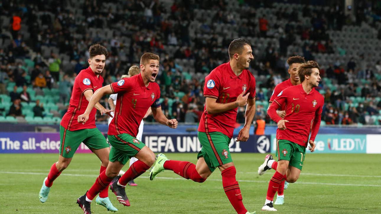Portugals U21 nach Spektakel weiter