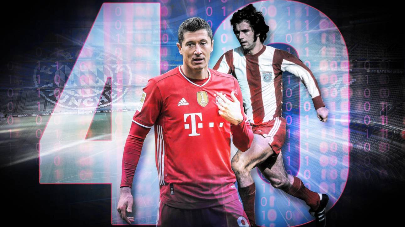 Lewandowski greift Müller-Rekord an