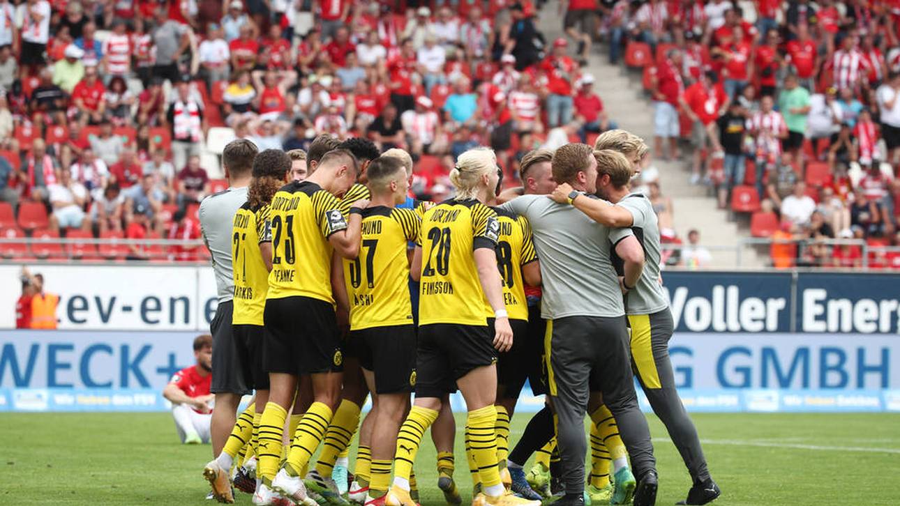 Dortmund II gewinnt in Unterzahl