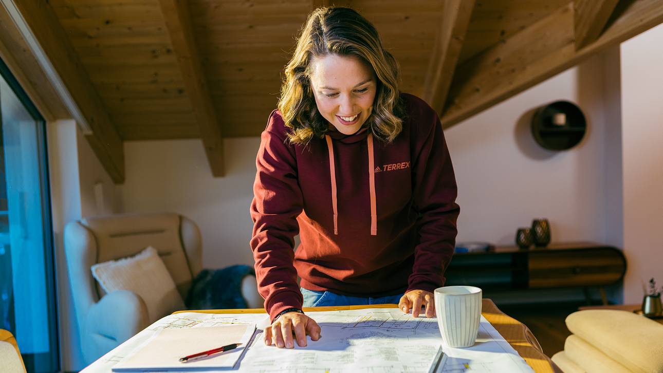 Laura Dahlmeier legt auch bei der Planung des gemeinsamen Hausbauprojekts mit ihrer Mutter großen Wert auf Nachhaltigkeit.