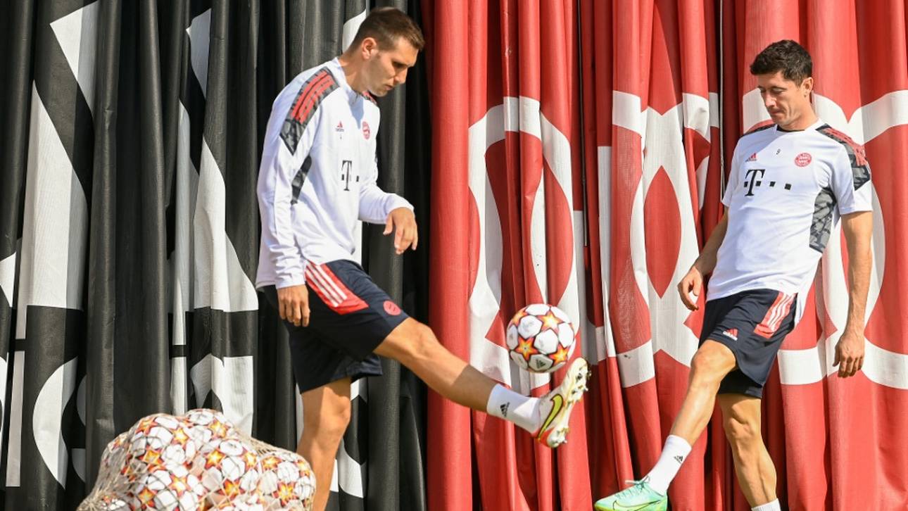Nach Corona: Süle und Stanisic im Training