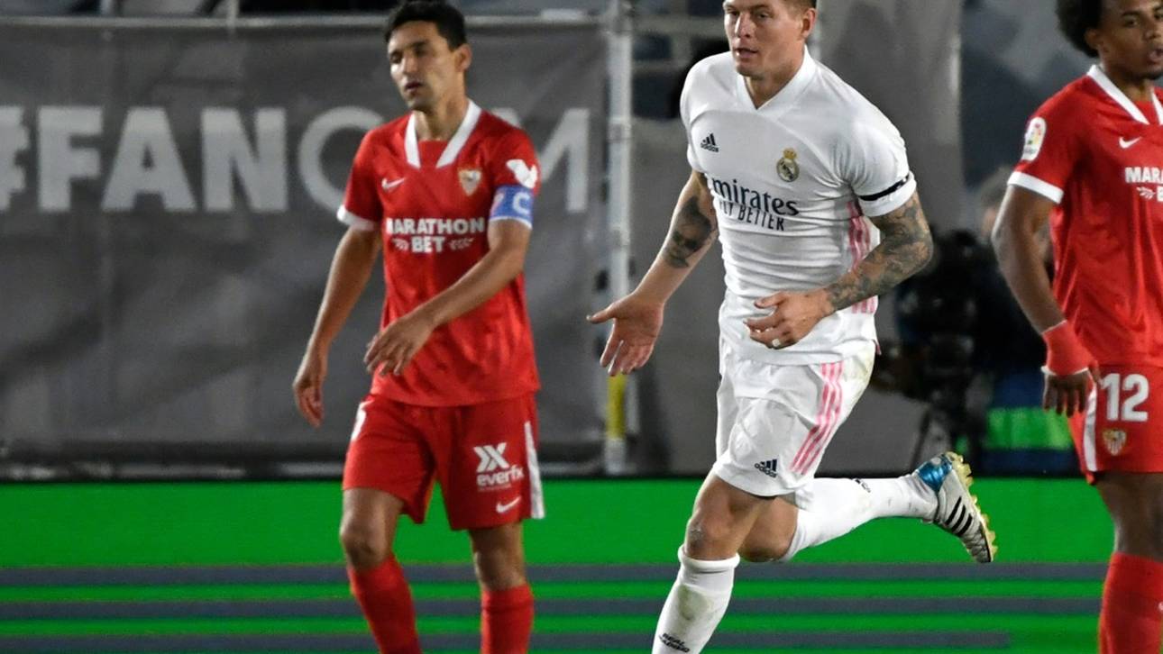 Kurioser VAR-Eingriff: Real mit Kroos nur Remis gegen Sevilla