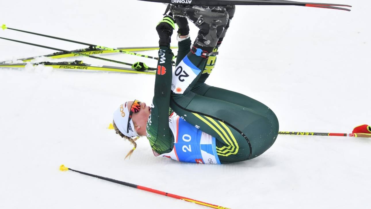 Bänderriss bei deutscher Langläuferin