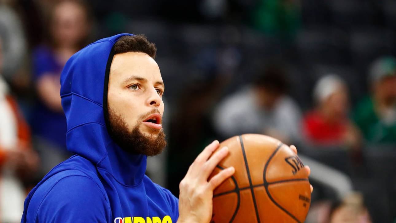 Curry unmittelbar vor Comeback