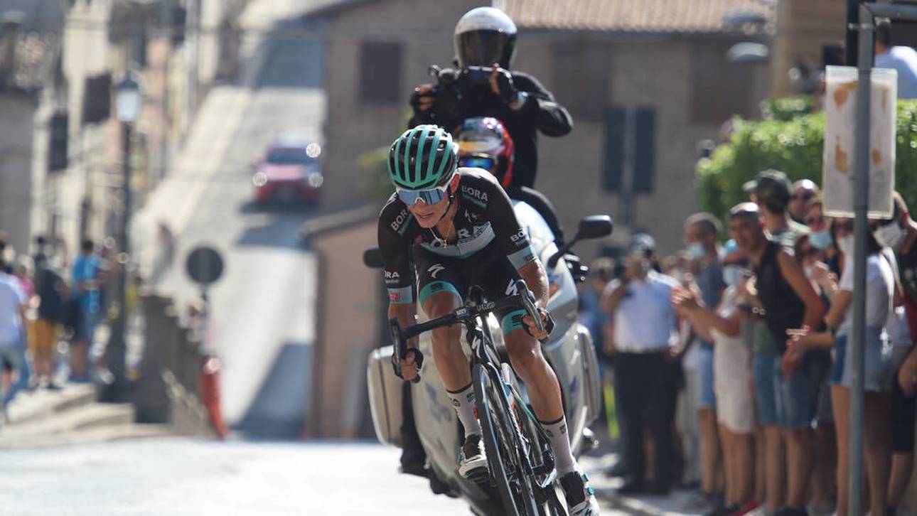 Bora-Kletterass spät abgefangen