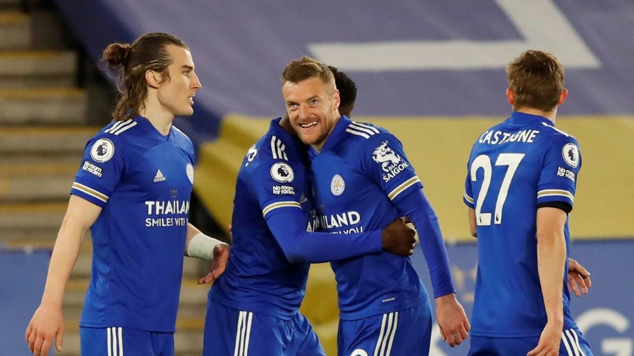 Leicester dreht Partie gegen Palace