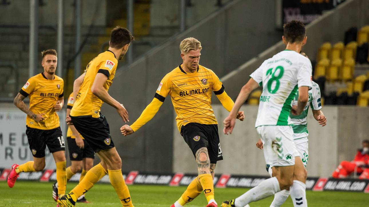 Dämpfer für Dresdens Aufholjagd