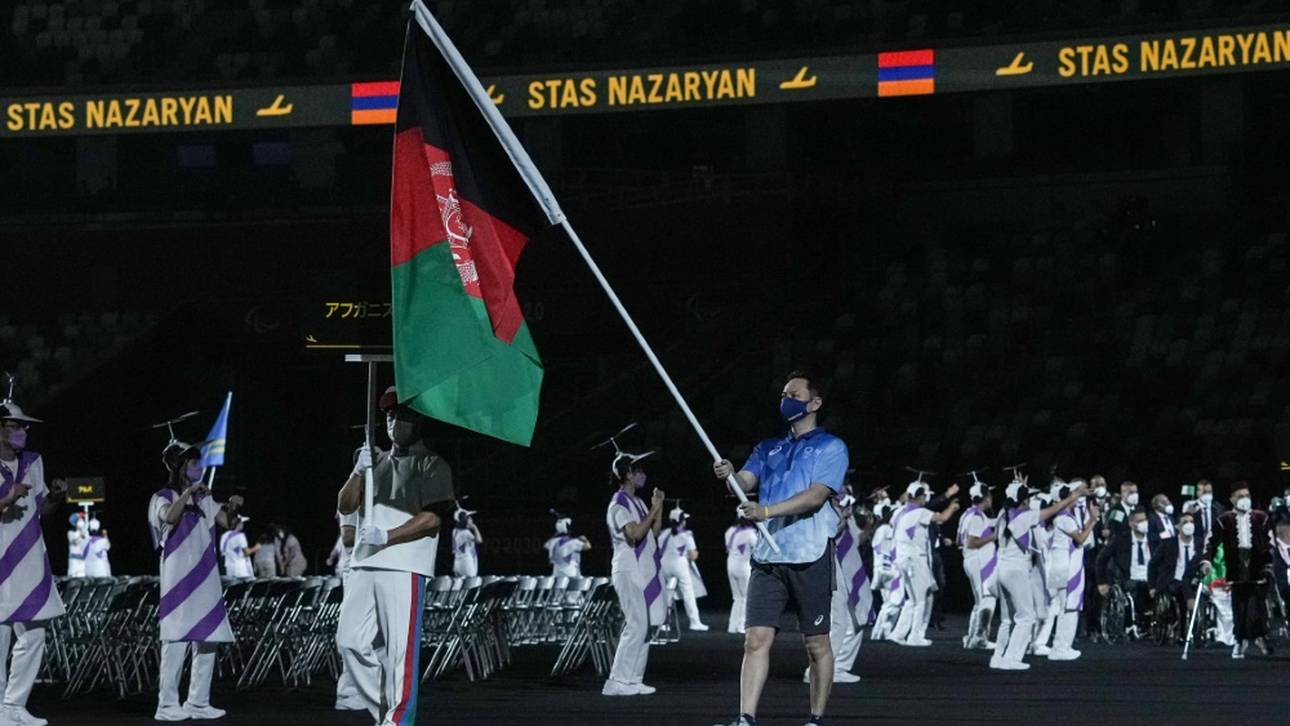 Athleten aus Afghanistan in Tokio eingetroffen