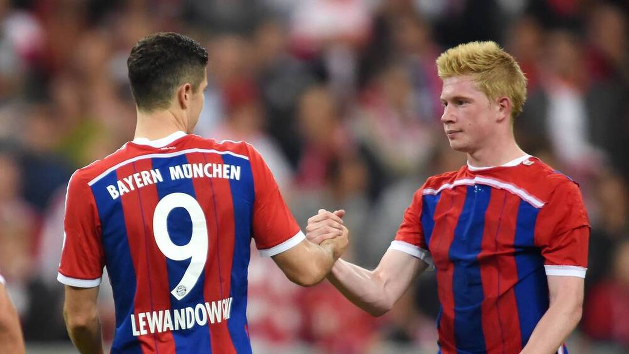 De Bruyne würde Lewandowski wählen
